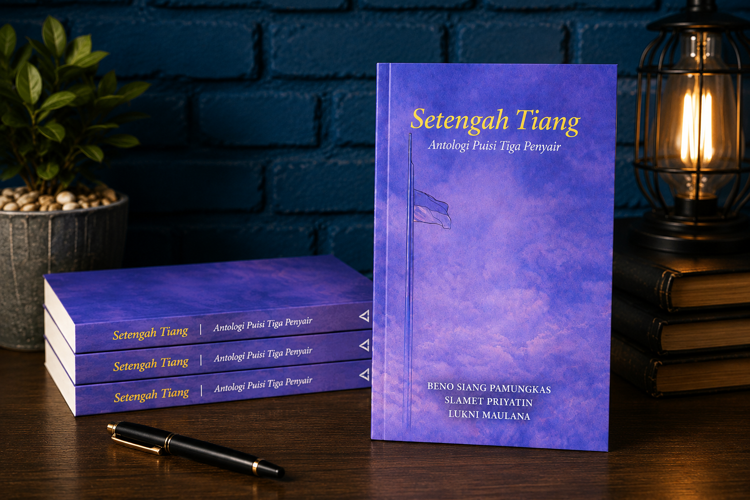 setengah tiang antologi puisi tiga penyair