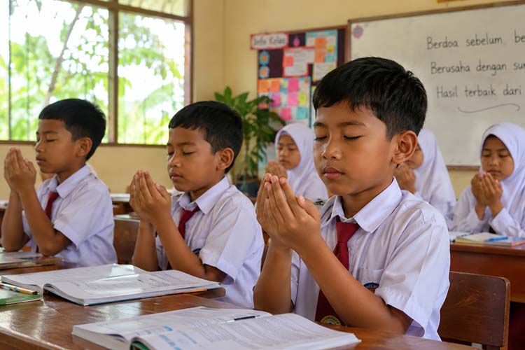 doa sebelum ujian