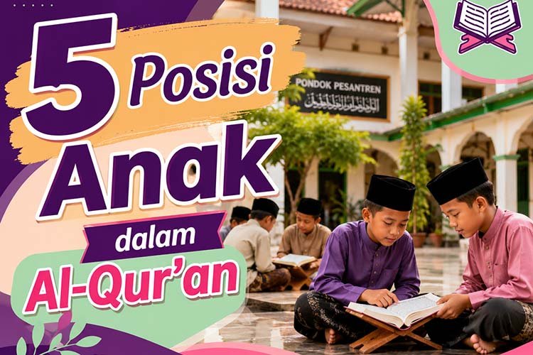 5 Posisi Anak dalam Al-Qur’an