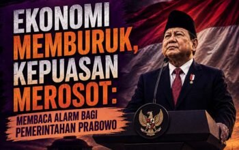 Ekonomi Memburuk, Kepuasan Merosot: Membaca Alarm bagi Pemerintahan Prabowo dari Survei SMRC