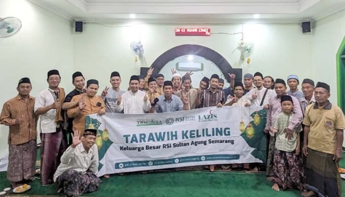 Tarling Ramadhan RSI Sultan Agung di Masjid I’tikaf Ar-Rosyid, Salurkan Bantuan dan Hadirkan Tausiyah
