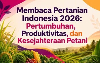 Data Terbaru 2026: Pertanian Tumbuh, tetapi Apakah Petani Makin Sejahtera?