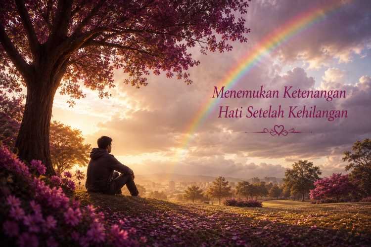 menemukan ketenangan hati setelah kehilangan